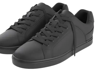  Generic Black Sneakers 