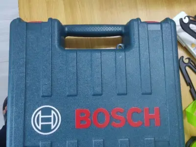 Drill machine Low-poly 3D model get