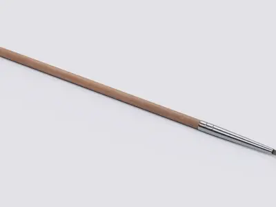 Brush V7 - Round Painting Tool 3D model