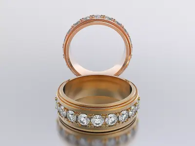 men ring 3D print model