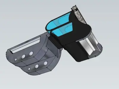 bateau articule perso 3D model