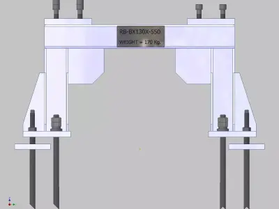 26371-ROBOT BASE BX130X-550 3D model