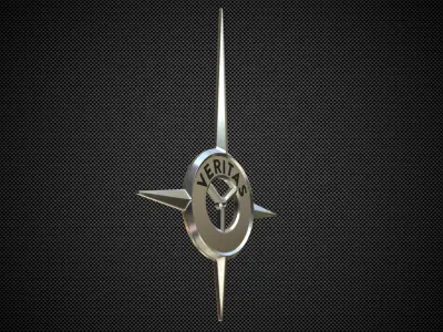 veritas logo 3D model