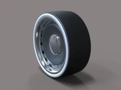 Sport wheel 6 3D model