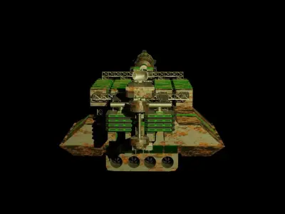 Saar Cruiser 3D model