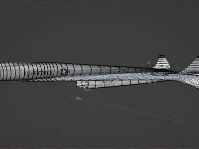 XB70 Millenium 3D model