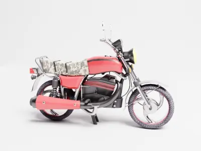 Motor Honda Special Low-poly 3D model