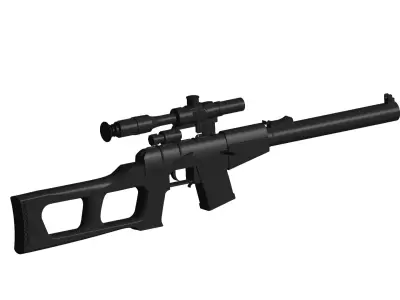 VSS Vintore rifle 3D model