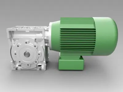 Gearmotor 3D model