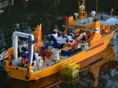 Air Compressor Container 3D print model