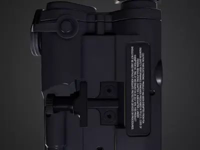 Lesar Destinator Low-poly 3D model