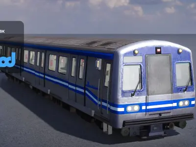 TW Mrt Locomotive 002 3D model