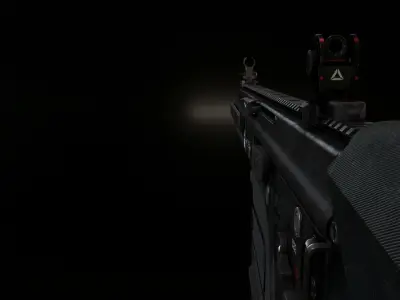 HK G56 Low-poly 3D model