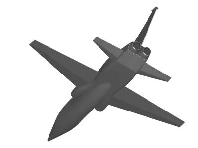 Northrop T-38 Talon 3D model purchase