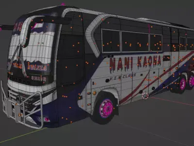 YUTONG D14- 2025 Low-poly 3D model