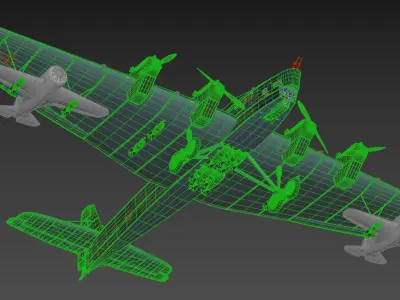 Tupolev TB3 3D model