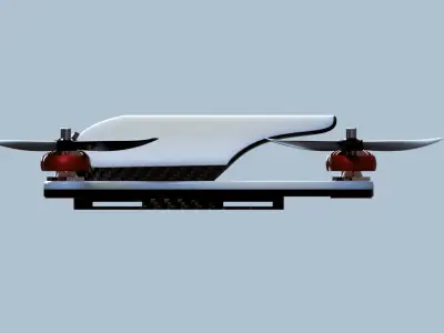 Quad-X UAV drone 3D print model