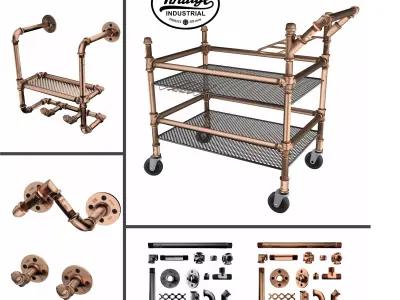 Industrial Metal 3D model