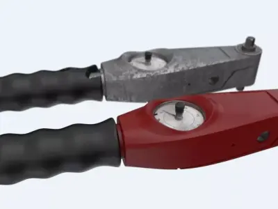 Dial Torque Meter 3D model