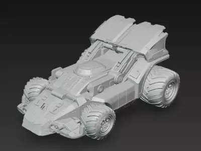 Star Racer Rescuezord Power Rangers Turbo 3D print model