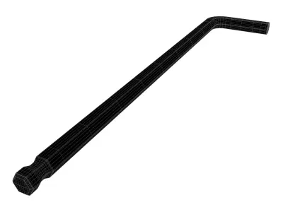 Hex Key 3D model get