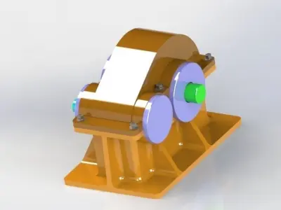  Gear Box Free 3D model