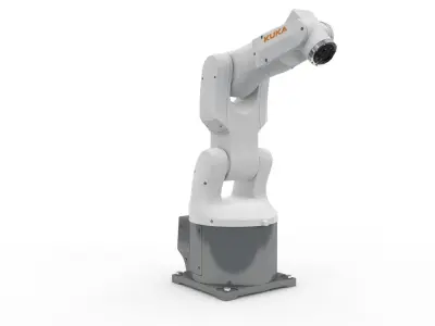 Robot Arm Kuka Agilus KR3 540 3D model