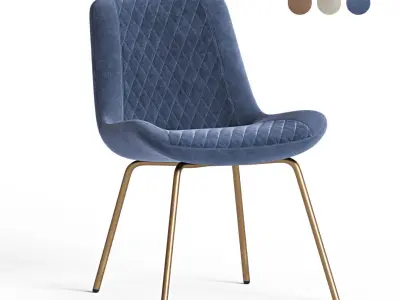 Artos Modern Dining Room Chair 3D model