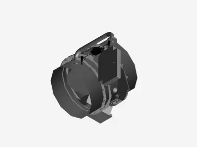 Valve Borboleta Free 3D model