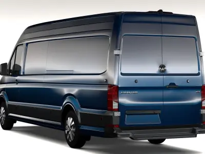 WV Crafter Van L4H2 2017 3D model