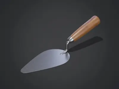 Masonry Trowel set 3D Model Pack