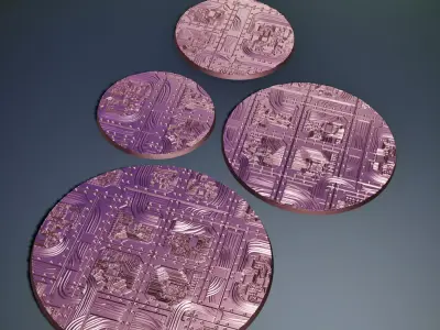 HD Base Set 25 - Circuit Panels 3D print model