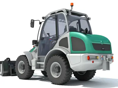 Wheel Loader 3D model