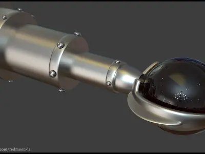 Space Weapon 3D model