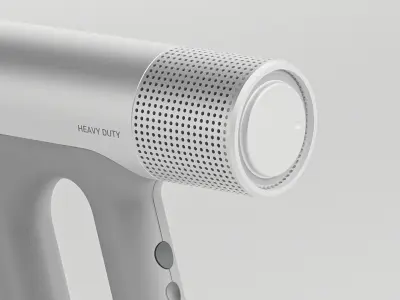 Industrial Modern Hair Dryer 3d Concept Design 3D model