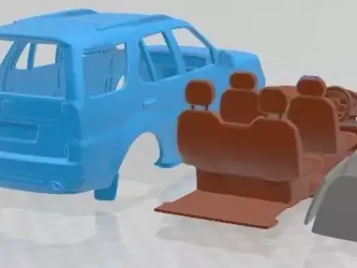 Tata Safari Storme 2015 Printable Car  3D print model