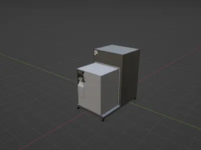 Foxing Grinder Machine 3D model