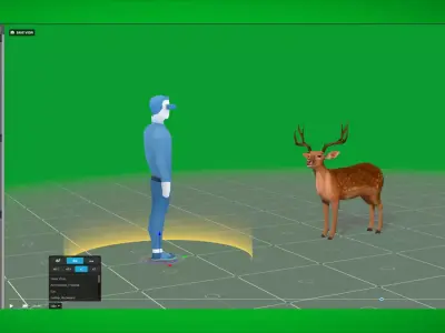 Fallow Deer Free 3D model
