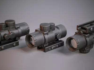 Monstrum Tactical Low-poly 3D model