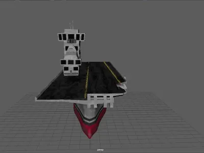 Carrier submarine 3D model