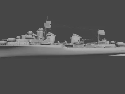 Udaloy 1940 3D print model