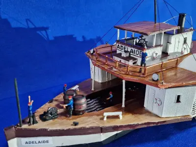ADELAIDE paddle steamer 3D print model