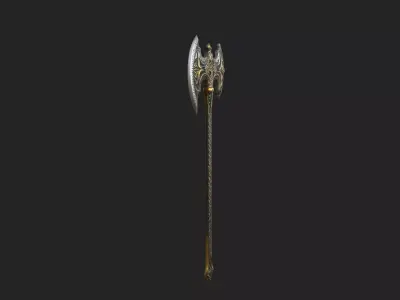 axe 3D Model 007 Low-poly 3D model