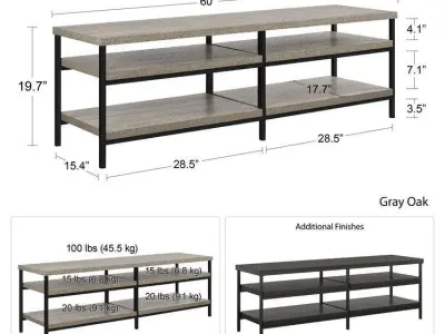 MR Landis TV Stand 3D model