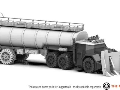 Ironblood - Juggertruck Utility pack 3D print model