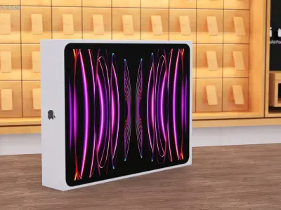 Box iPad Pro 3D model
