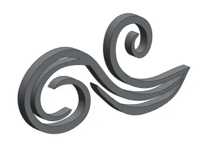 Ornament - Design F3 Free 3D model