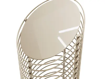 roche bobois ring floor lamp 3D model