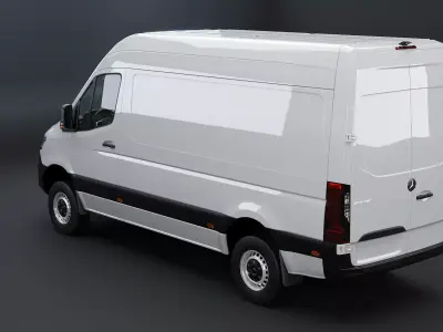 Mercedes Sprinter 4x4 EU spec 3D model