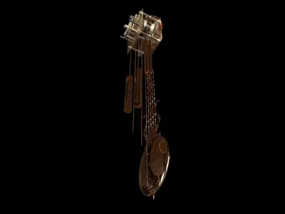 Pendulum Clock Mechanism 3D model